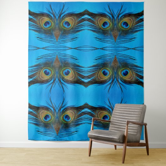 孔雀 タペストリー (インサイチュ)