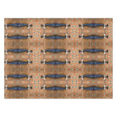 孔雀 テーブルクロス (正面(横))