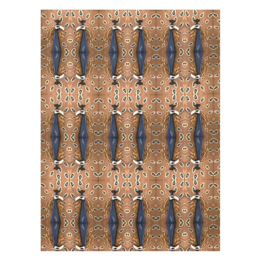 孔雀 テーブルクロス (正面)