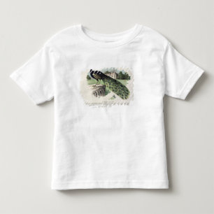 孔雀 トドラーTシャツ