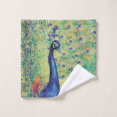 孔雀 – バスタオオルセット バスタオルセット (ウォッシュタオル)