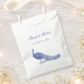 孔雀 フェイバーバッグ (クリップ留めされた状態)