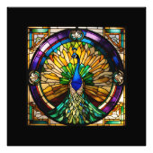 孔雀 フォトプリント            (正面)