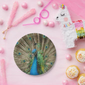 孔雀 ペーパープレート (パーティー)