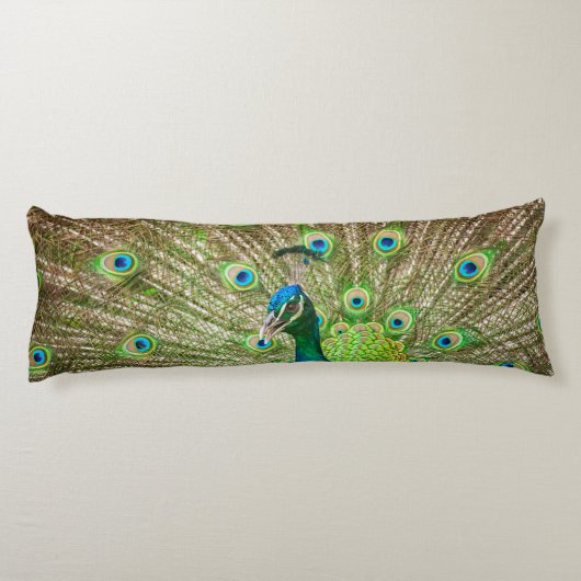 孔雀 ボディピロー (裏面)