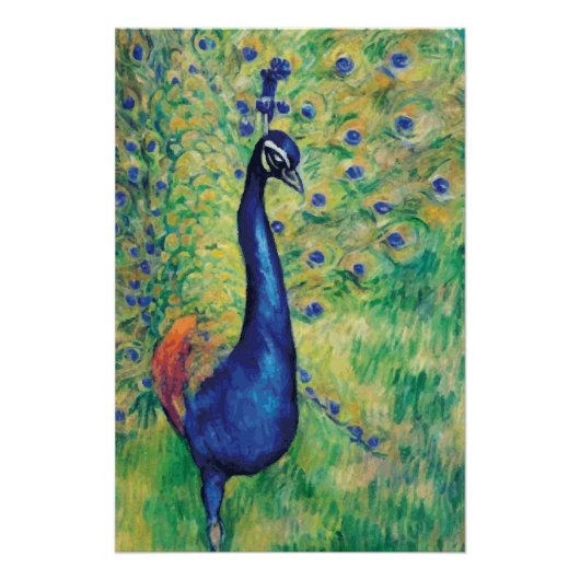 孔雀 – ポスター (正面)