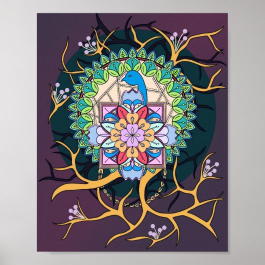 孔雀 ポスター (正面)