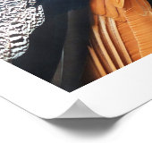 孔雀 ポスター (角)