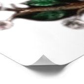 孔雀 ポスター (角)