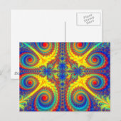 孔雀 ポストカード (正面/裏面)