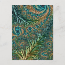 孔雀 ポストカード