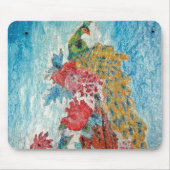 孔雀 マウスパッド (正面)