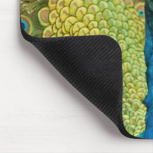 孔雀 マウスパッド (コーナー)