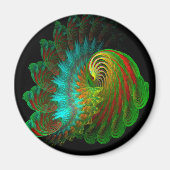 孔雀 マグネット (正面)