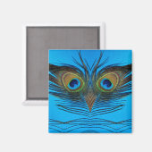 孔雀 マグネット (正面/裏面)