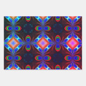 孔雀 ラッピングペーパーシート (正面3)