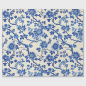 孔雀 ラッピングペーパー (フラット)