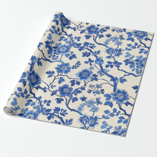 孔雀 ラッピングペーパー (アンロールド)