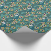 孔雀 ラッピングペーパー (角)