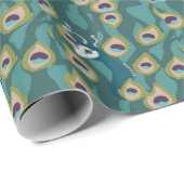 孔雀 ラッピングペーパー (ロールコーナー)