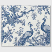 孔雀 ラッピングペーパー (フラット)