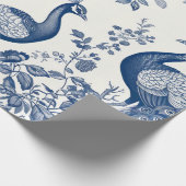 孔雀 ラッピングペーパー (角)