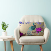 孔雀 ランバークッション (椅子)