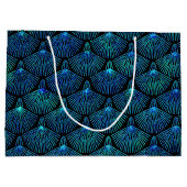 孔雀 ラージペーパーバッグ (裏面)