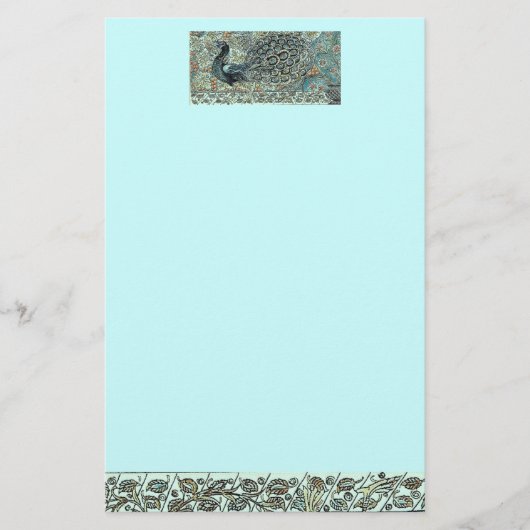 孔雀 便箋 (正面)