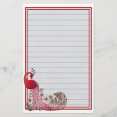 孔雀 便箋 (正面)