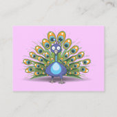 孔雀 名刺 (裏面)