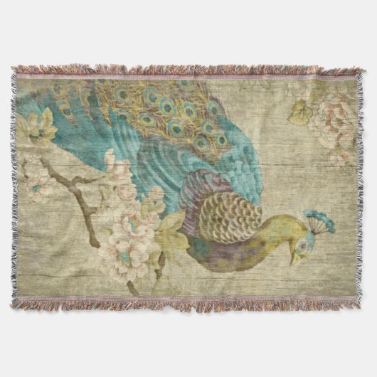 孔雀 – 毛布 (正面)