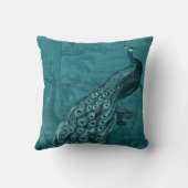 孔雀#2の栄光 クッション (裏面)