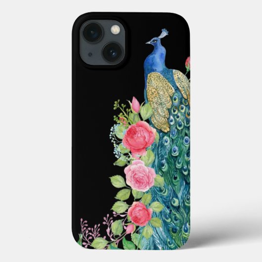 孔雀 Case-Mate iPhoneケース (裏面)