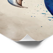 孔雀No 6光沢ポスター ポスター (コーナー)