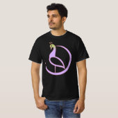 孔雀Tシャツデザイン Tシャツ (正面フル)