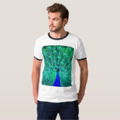 孔雀Tシャツ Tシャツ (正面フル)