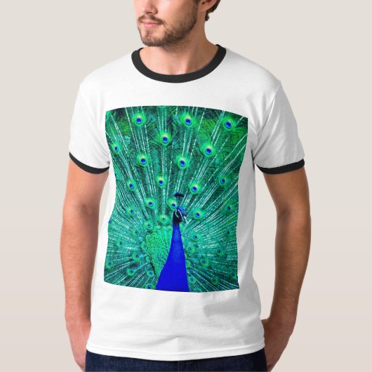 孔雀Tシャツ Tシャツ (正面)