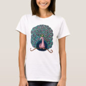 孔雀Tシャツ Tシャツ (正面)
