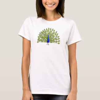 孔雀T Tシャツ