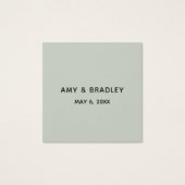 字カジュアルは結婚セージに感謝 (裏面)