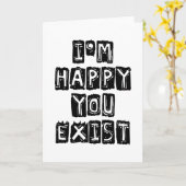 存在してくれて嬉しい カード (黄色い花)