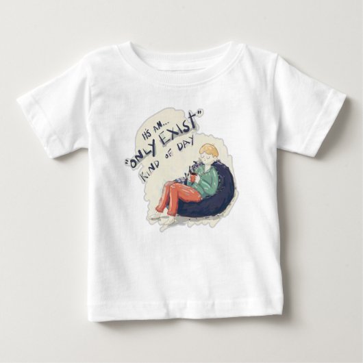存在する日の種類のみ ベビーTシャツ (正面)