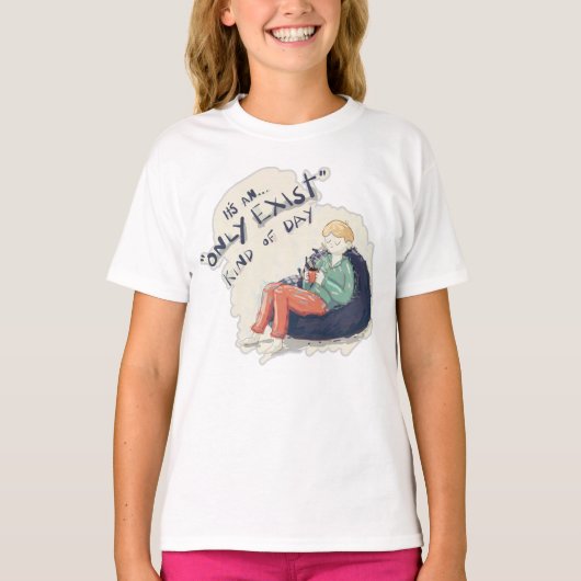 存在する日の種類のみ Tシャツ (正面)