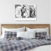 存在する自然科学 キャンバスプリント (インサイチュ (寝室))