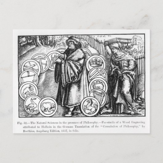 存在する自然科学 ポストカード (正面)