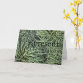 存在する カード (黄色い花)