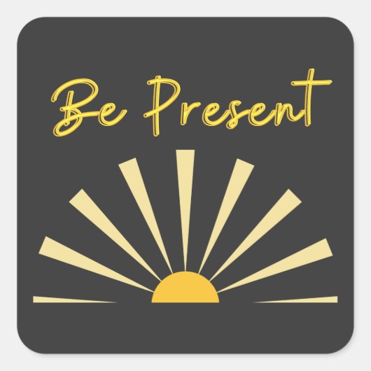 存在する スクエアシール (正面)