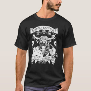 存在を尊重するか、抵抗を期待する Tシャツ