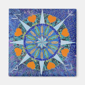 存在度の16進符号 マグネット (正面)